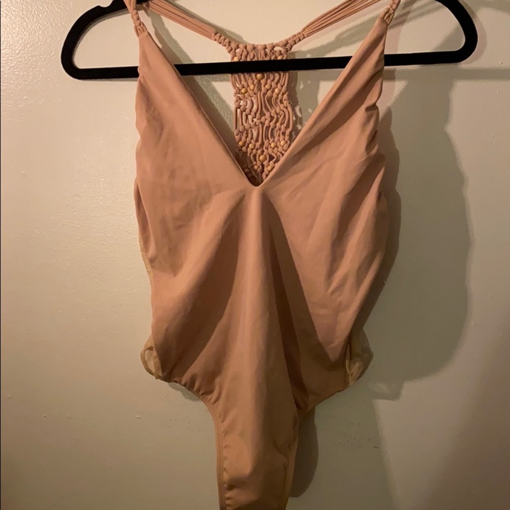 One piece bathing suit